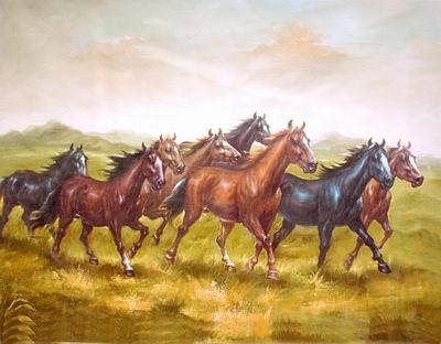 unknow artist Horses 017 Germany oil painting art